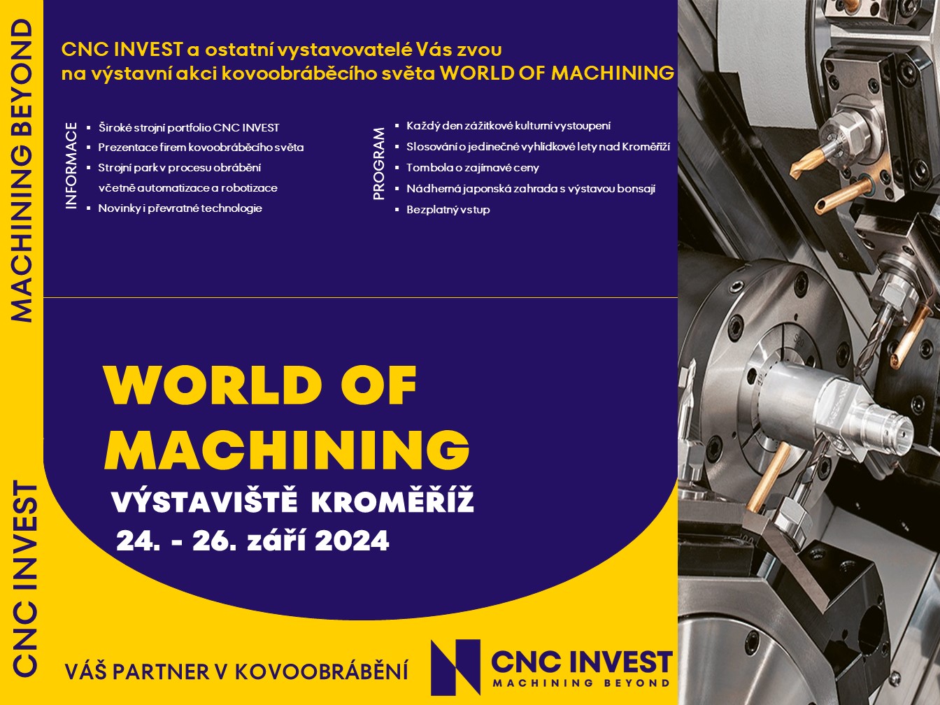 Tisková prezentace WORLD OF MACHINING – MM Průmyslové spektrum